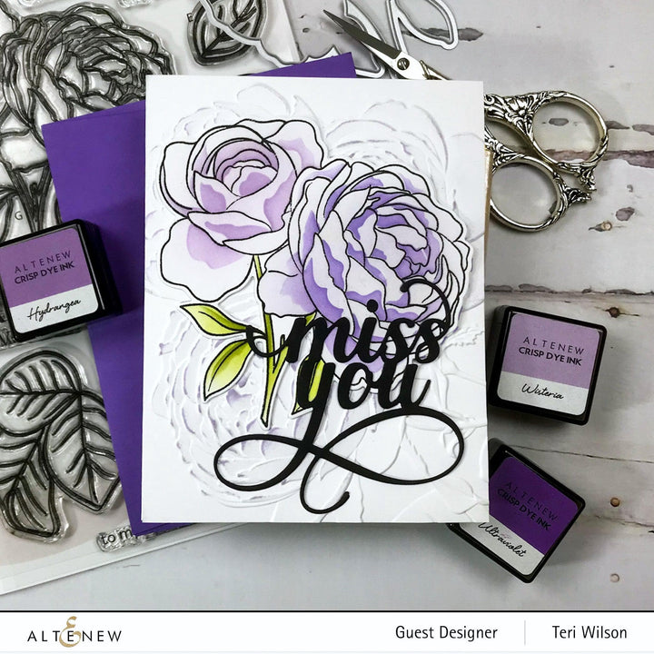 Photocentric Clear Stamps Ambridge Rose Stamp Set