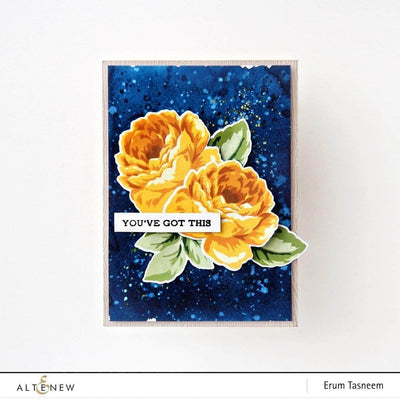 Photocentric Clear Stamps Antique Roses Stamp Set