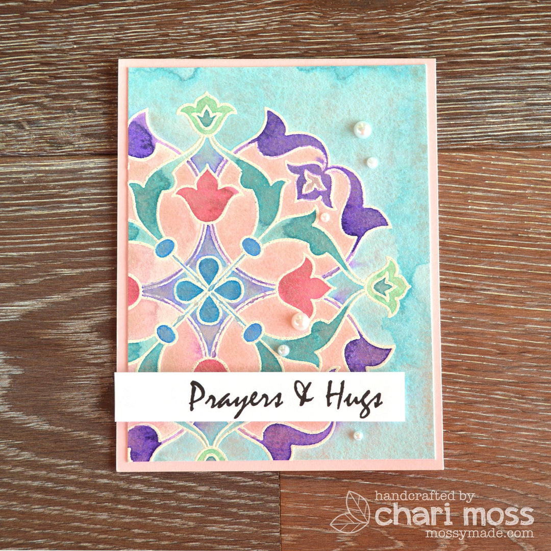 Photocentric Clear Stamps Arabesque Medallion Stamp Set