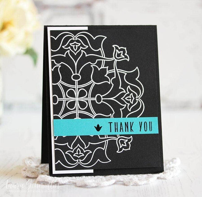 Photocentric Clear Stamps Arabesque Medallion Stamp Set