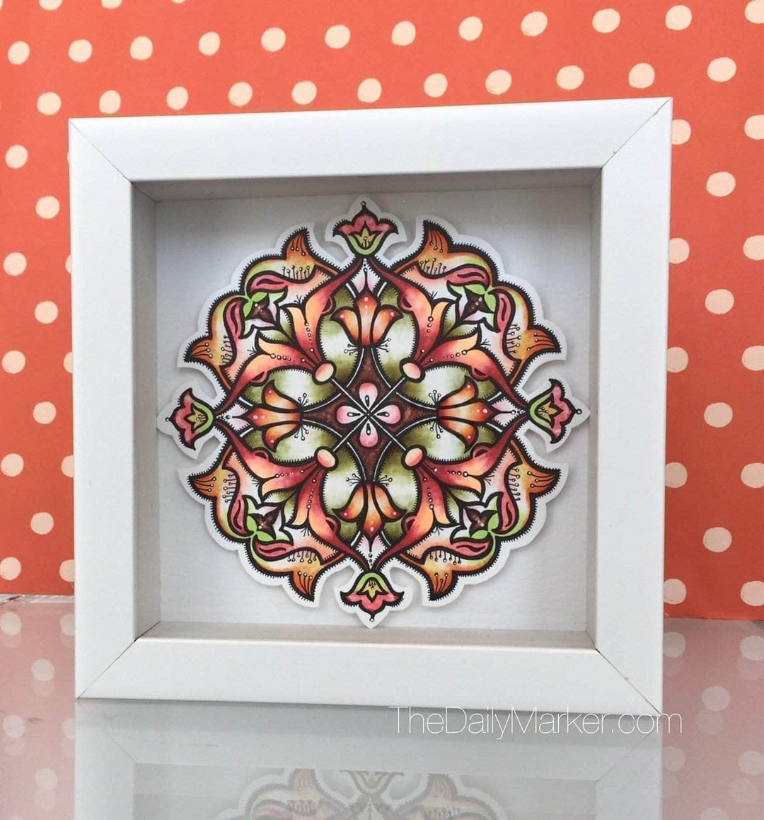 Photocentric Clear Stamps Arabesque Medallion Stamp Set