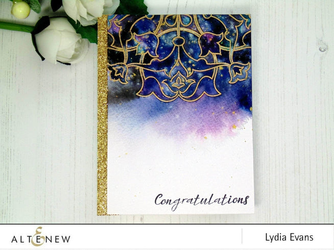 Arabesque Medallion Stamp Set