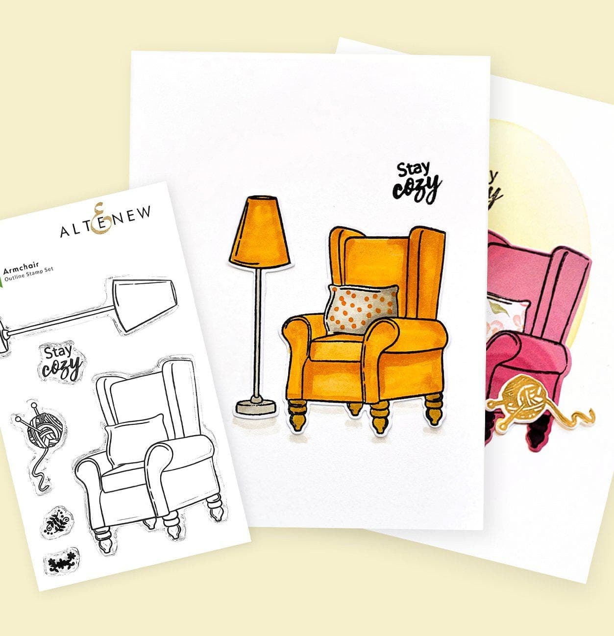 Photocentric Clear Stamps Armchair Stamp Set