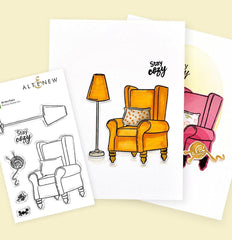 Photocentric Clear Stamps Armchair Stamp Set