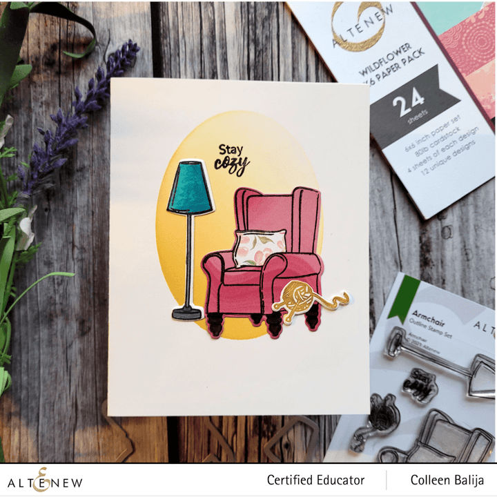 Photocentric Clear Stamps Armchair Stamp Set