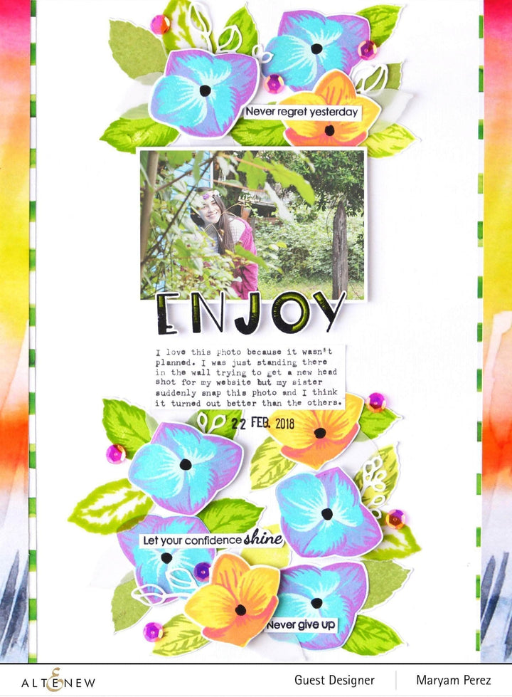 Photocentric Clear Stamps Basic Blooms Stamp Set