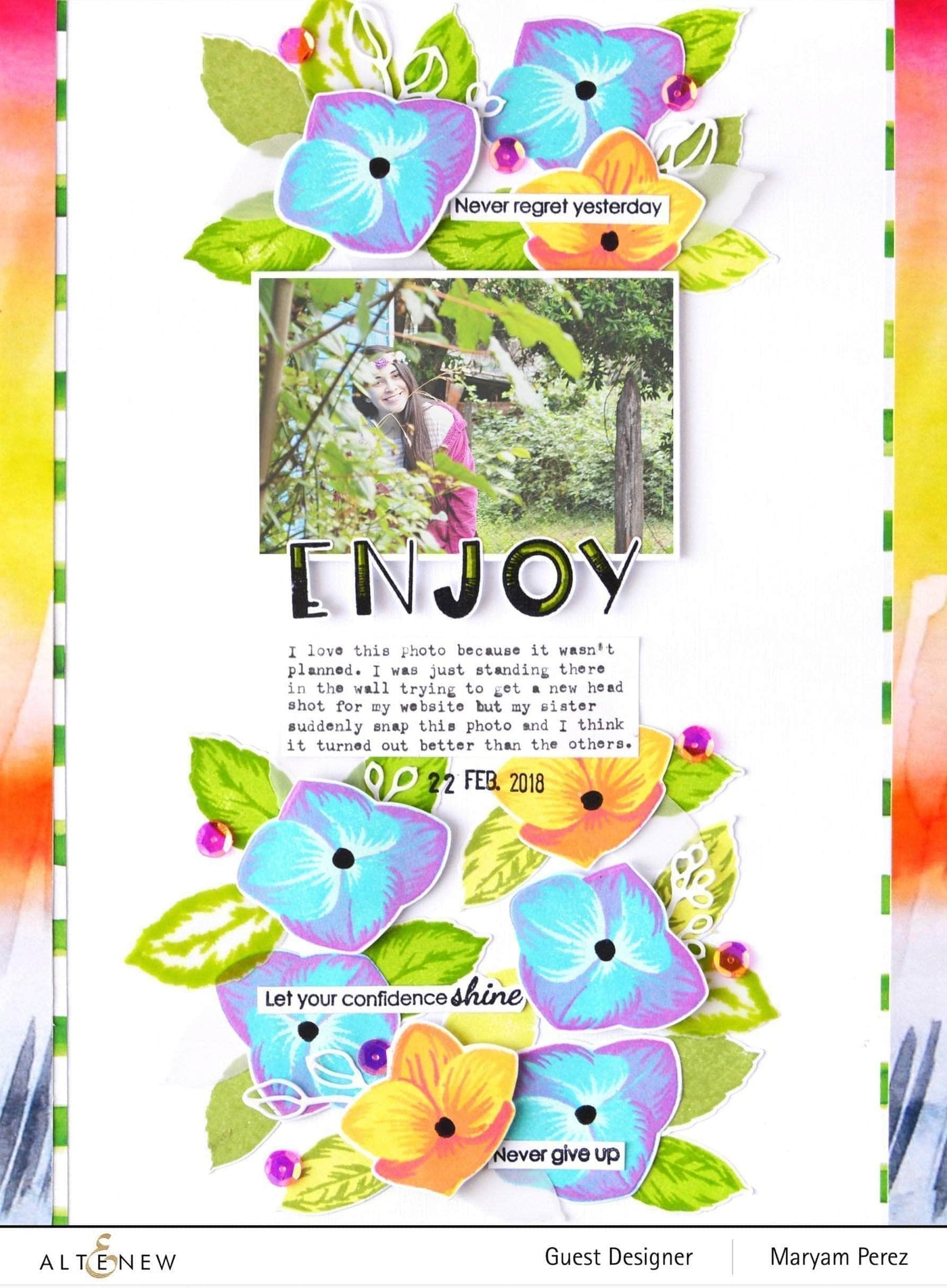 Photocentric Clear Stamps Basic Blooms Stamp Set