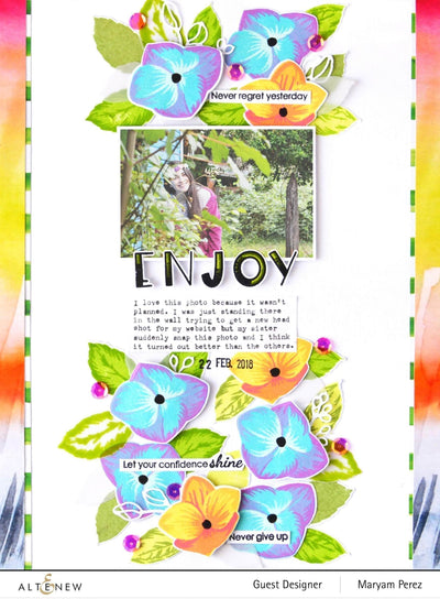 Photocentric Clear Stamps Basic Blooms Stamp Set