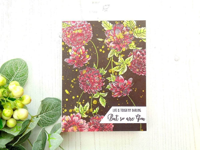 Photocentric Clear Stamps Beautiful Blossoms Stamp Set