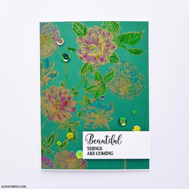 Photocentric Clear Stamps Beautiful Blossoms Stamp Set