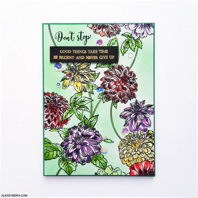 Photocentric Clear Stamps Beautiful Blossoms Stamp Set