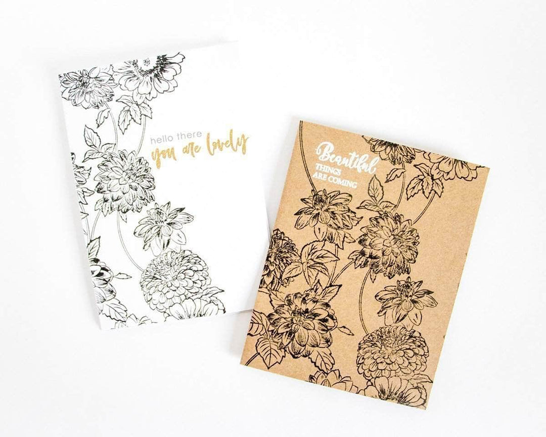 Photocentric Clear Stamps Beautiful Blossoms Stamp Set