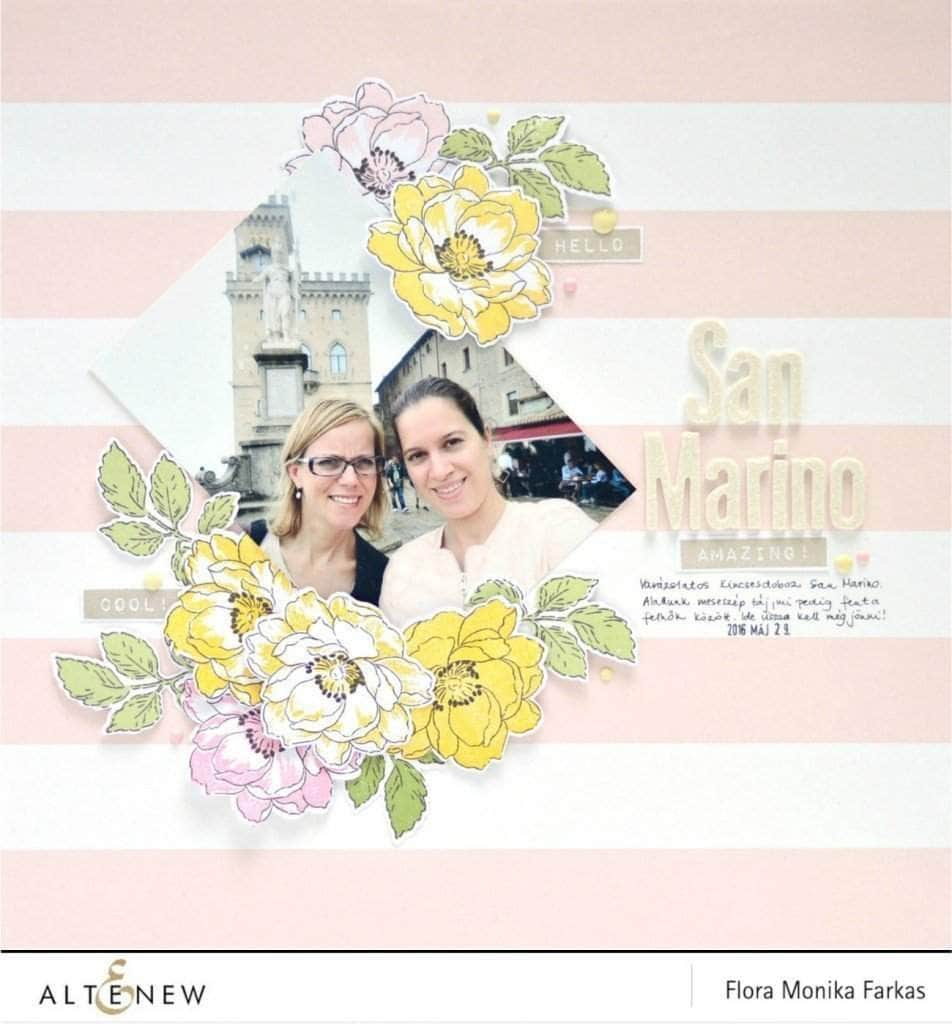 PMA Industries, Inc. Clear Stamps Beautiful Day Stamp Set