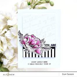 Photocentric Clear Stamps Beautiful Peony Stamp Set