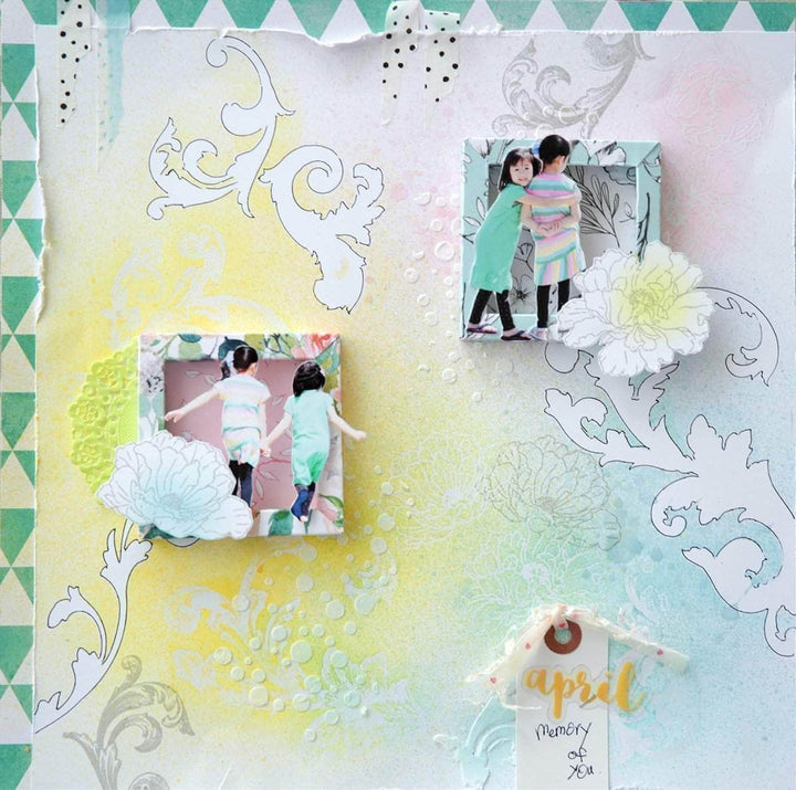 Photocentric Clear Stamps Beautiful Peony Stamp Set