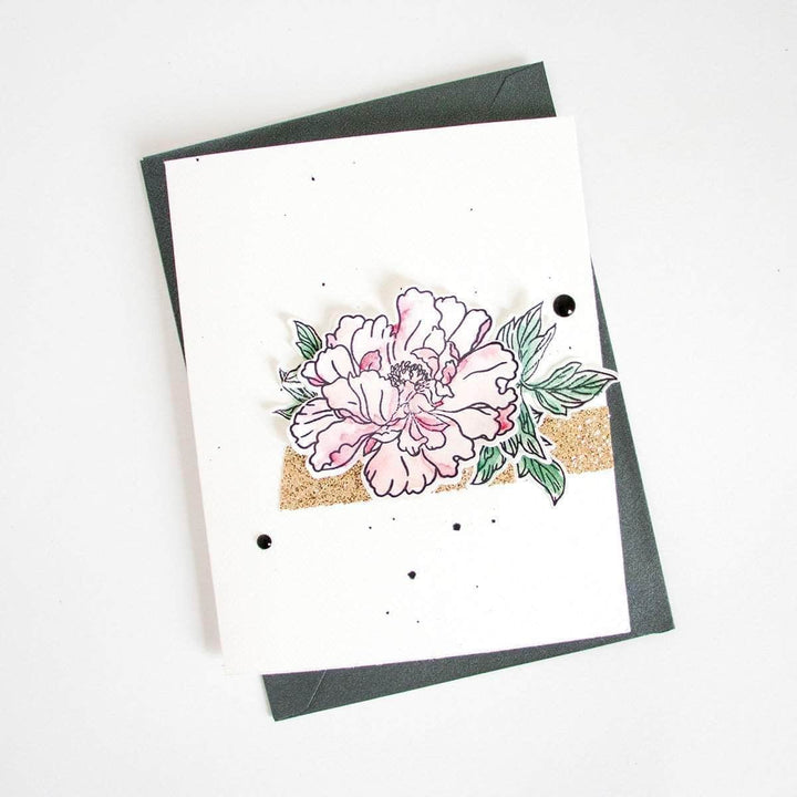 Photocentric Clear Stamps Beautiful Peony Stamp Set