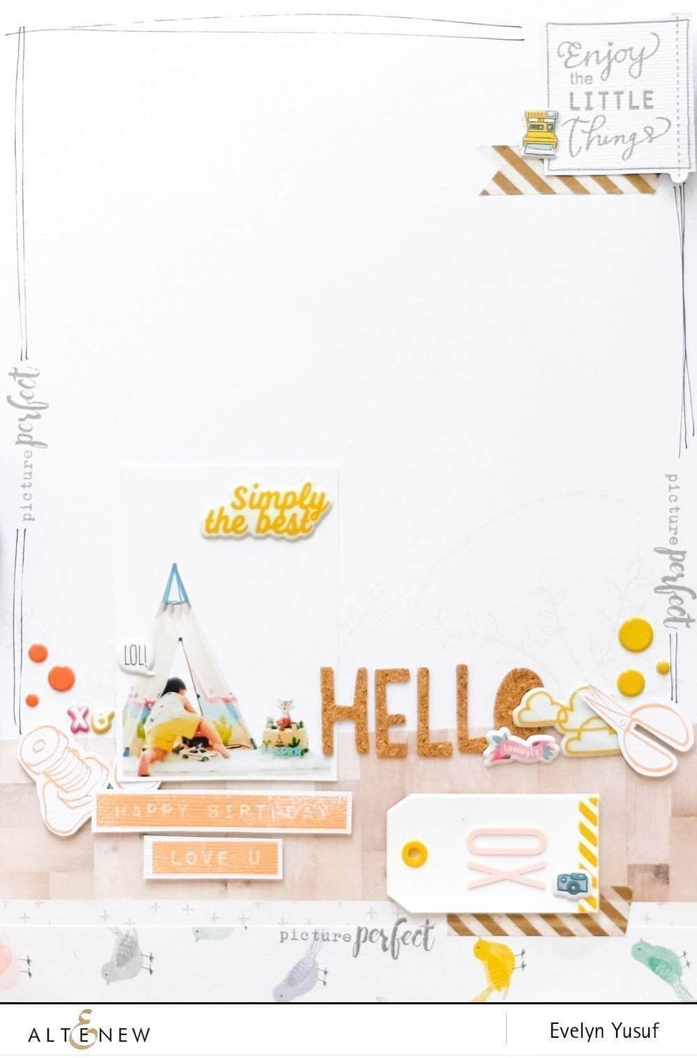 Photocentric Clear Stamps Beautiful You Stamp Set