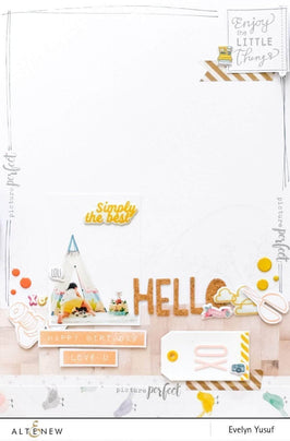 Photocentric Clear Stamps Beautiful You Stamp Set