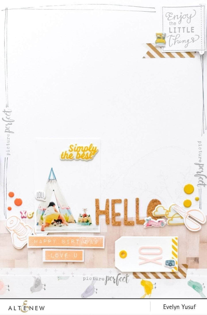 Photocentric Clear Stamps Beautiful You Stamp Set