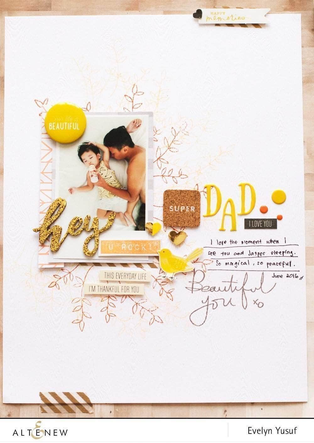 Photocentric Clear Stamps Beautiful You Stamp Set