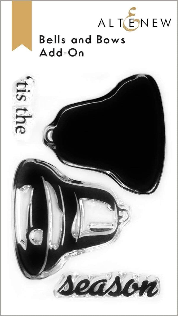 Photocentric Clear Stamps Bells and Bows Add-On Stamp Set