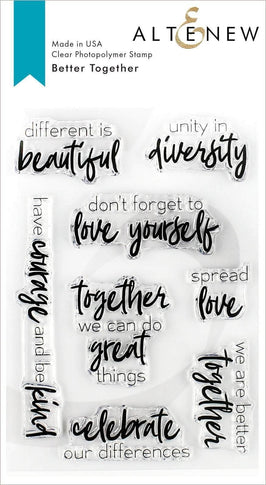 Photocentric Clear Stamps Better Together Stamp Set