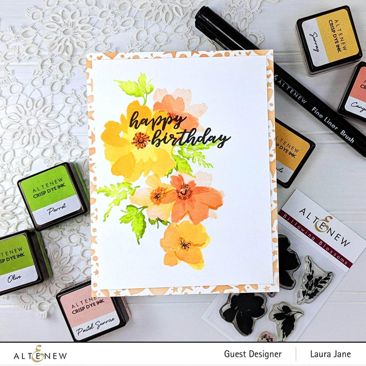 Photocentric Clear Stamps Billowing Blossoms Stamp Set