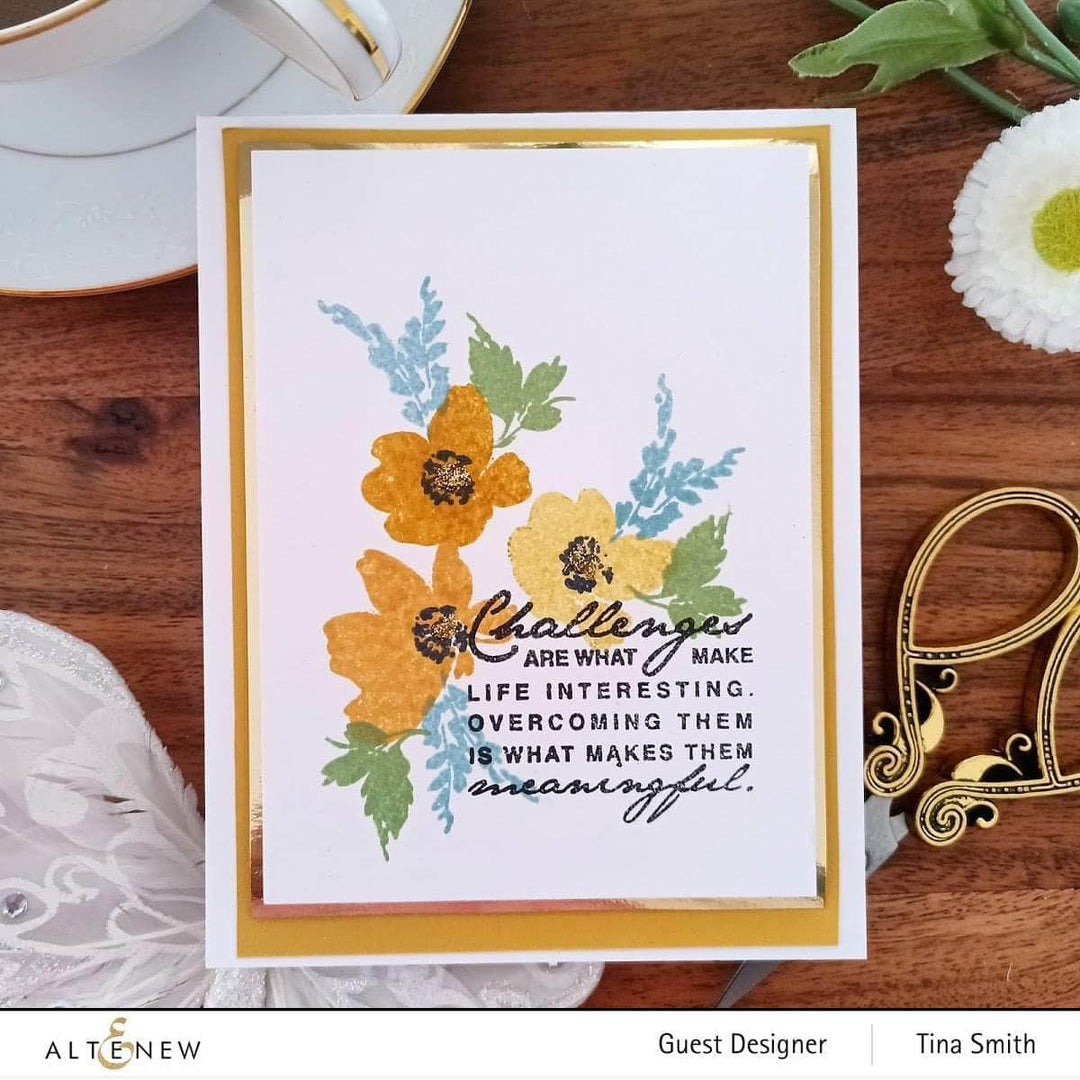 Photocentric Clear Stamps Billowing Blossoms Stamp Set