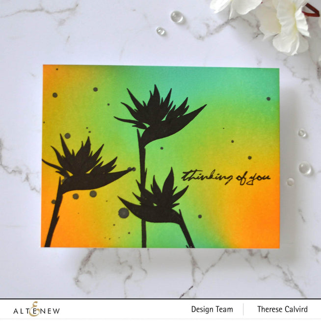 Photocentric Clear Stamps Bird of Paradise Stamp Set