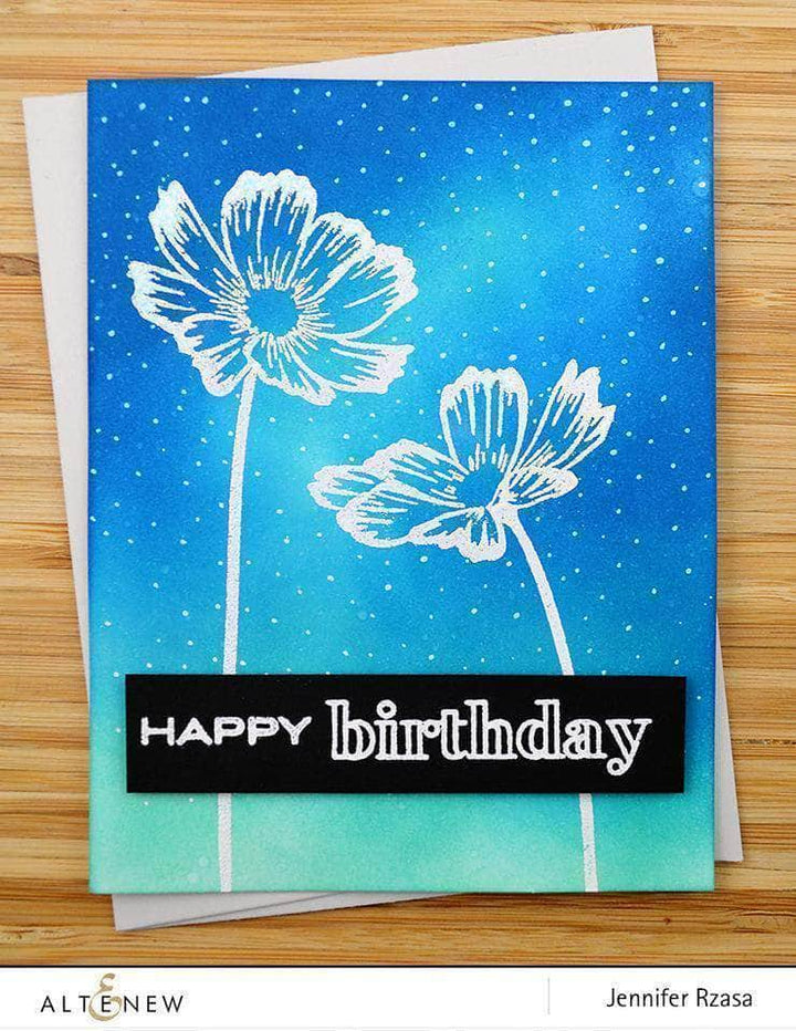 Photocentric Clear Stamps Birthday Builder Stamp Set