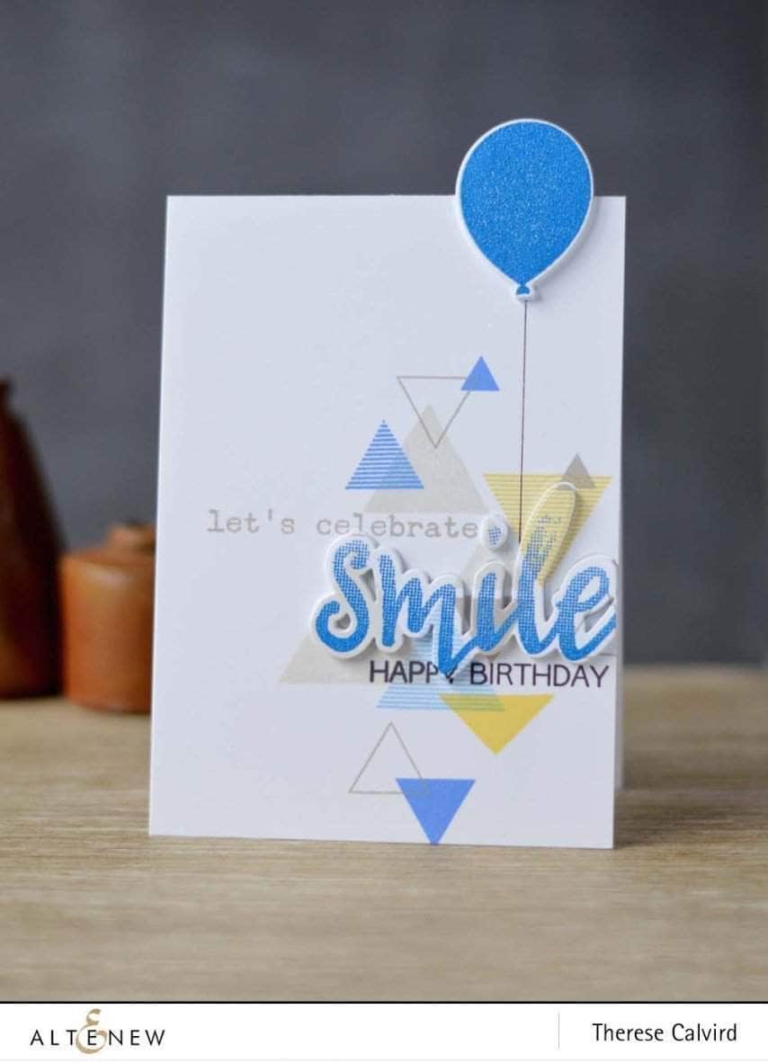 Photocentric Clear Stamps Birthday Greetings Stamp Set