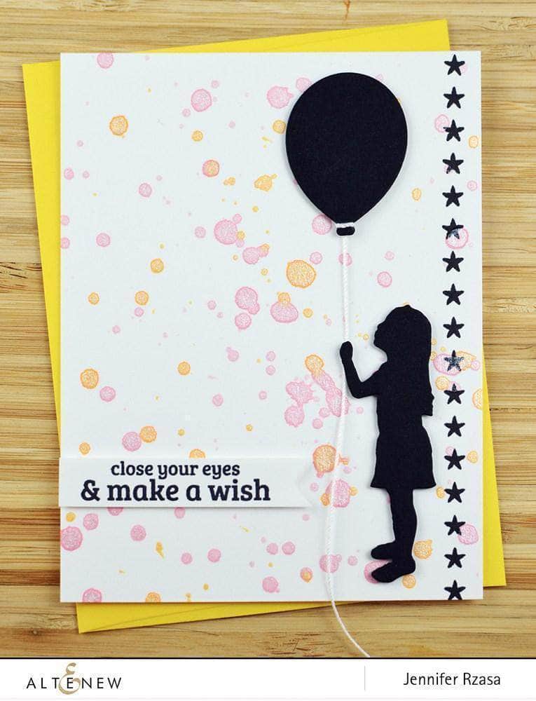 Photocentric Clear Stamps Birthday Greetings Stamp Set