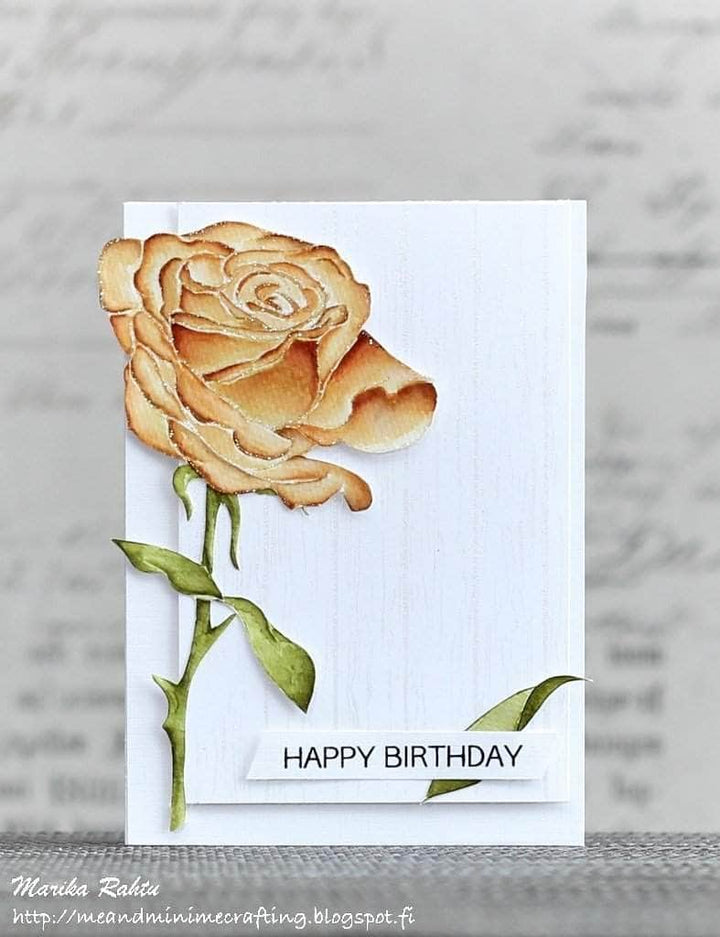 Photocentric Clear Stamps Birthday Greetings Stamp Set
