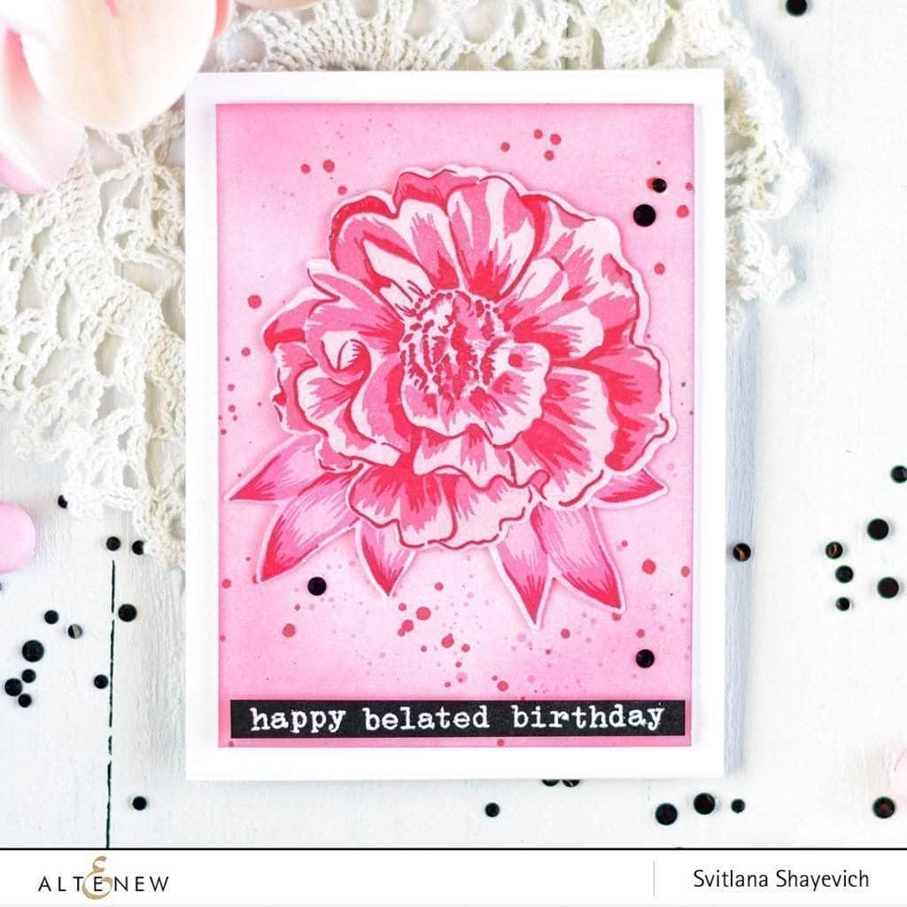 Photocentric Clear Stamps Birthday Greetings Stamp Set