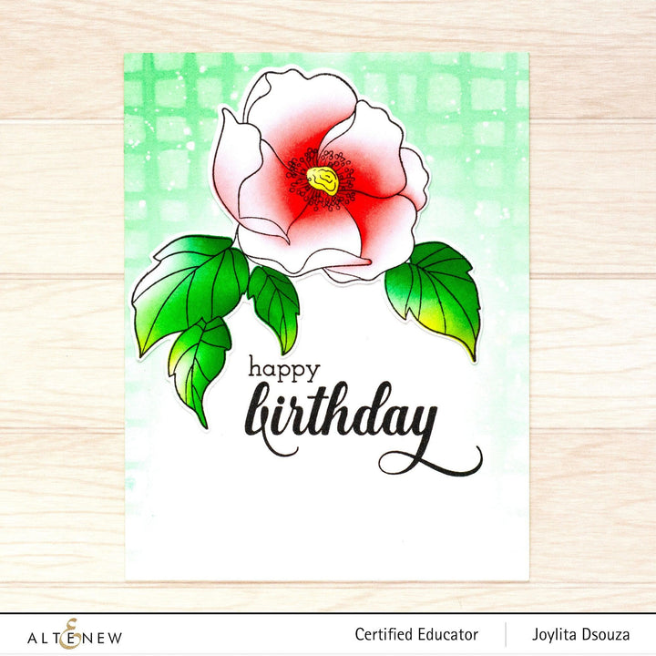 Photocentric Clear Stamps Birthdays Around the World Stamp Set