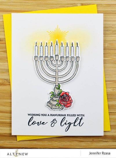 Photocentric Clear Stamps Blessed Hanukkah Stamp Set