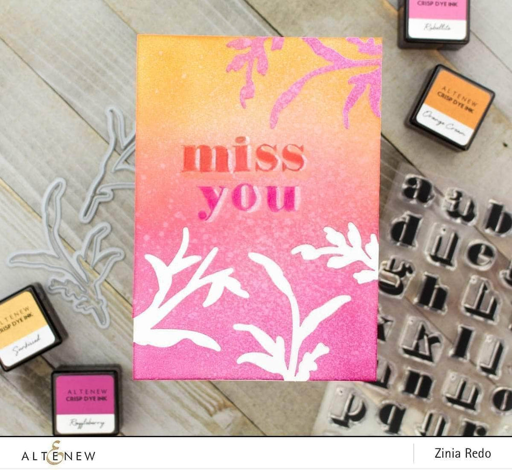 Photocentric Clear Stamps Block Alpha Stamp Set