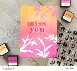 Photocentric Clear Stamps Block Alpha Stamp Set