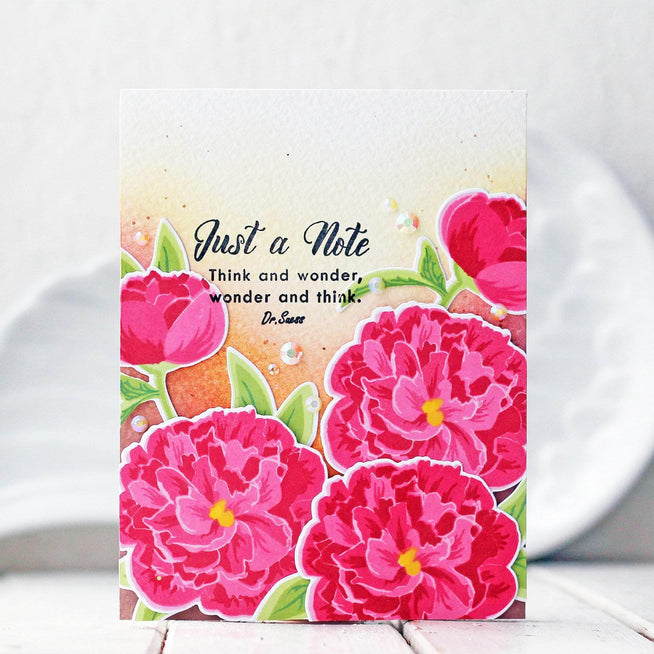 Photocentric Clear Stamps Bloom & Bud Stamp Set