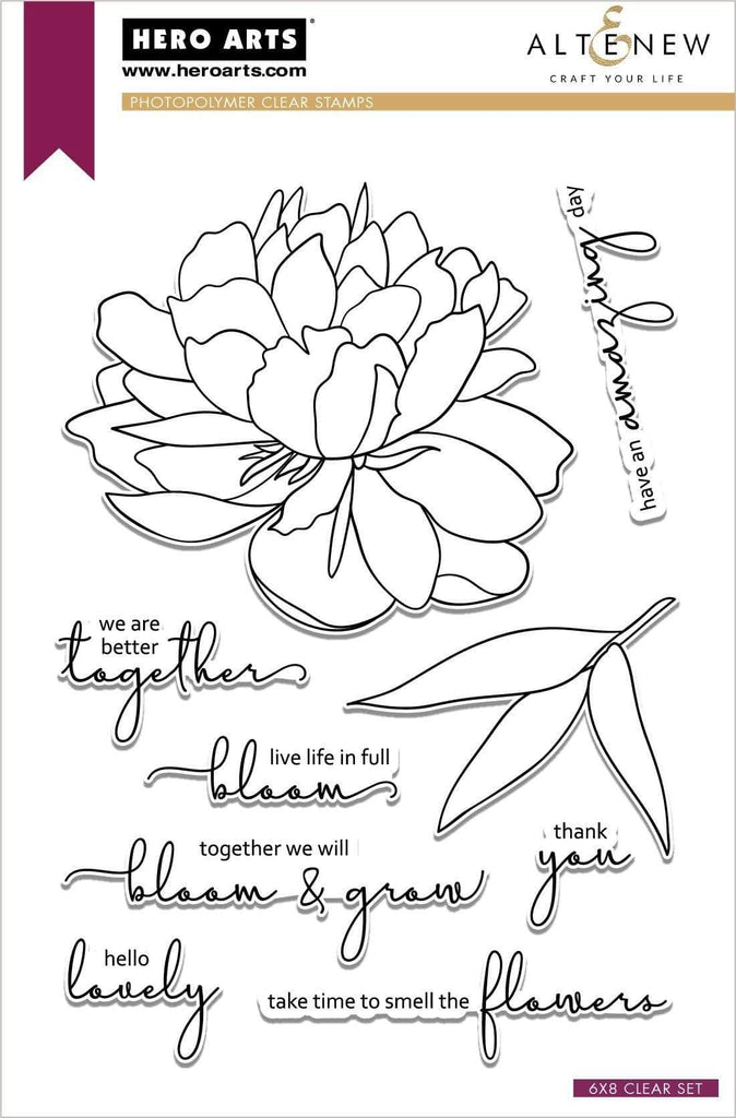 Hero Arts Heroscape Sunflower Fields Layering Stamp and Die Set –  Inspiration Inn Bloom