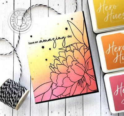 Hero Arts Clear Stamps Bloom & Grow Stamp Set (Altenew + HA Collaboration Stamp)