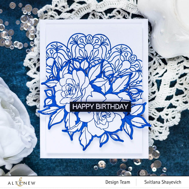 Photocentric Clear Stamps Blooming Mandalas Stamp Set