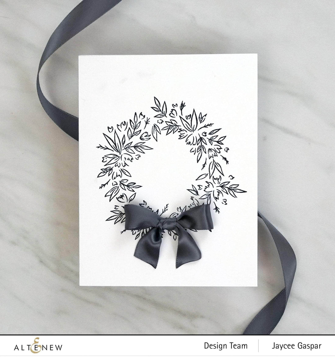 PMA Industries, Inc. Clear Stamps Blossom Wreath Stamp Set