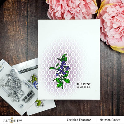 Photocentric Clear Stamps Blueberry Branch Stamp Set