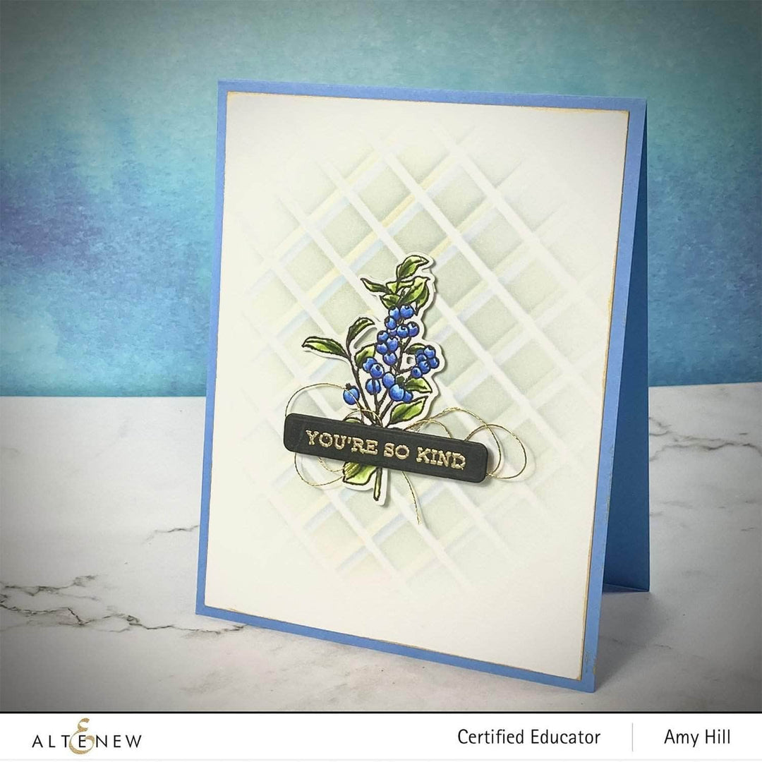 Photocentric Clear Stamps Blueberry Branch Stamp Set