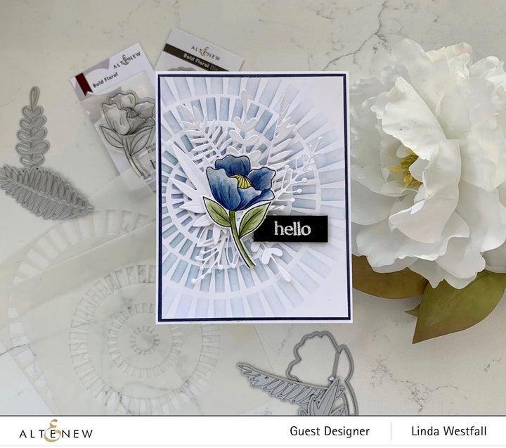 Photocentric Clear Stamps Bold Floral Stamp Set