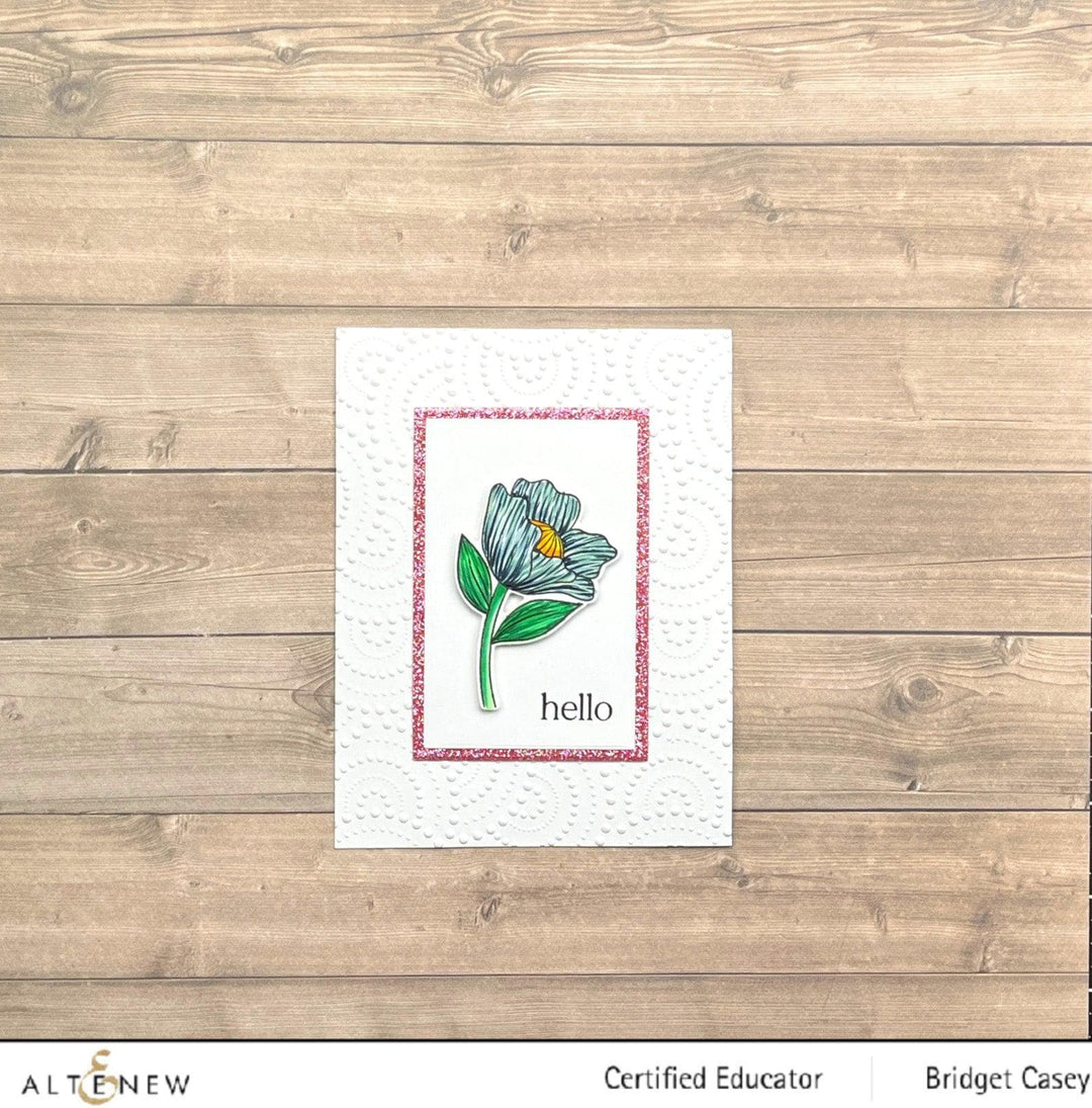 Photocentric Clear Stamps Bold Floral Stamp Set