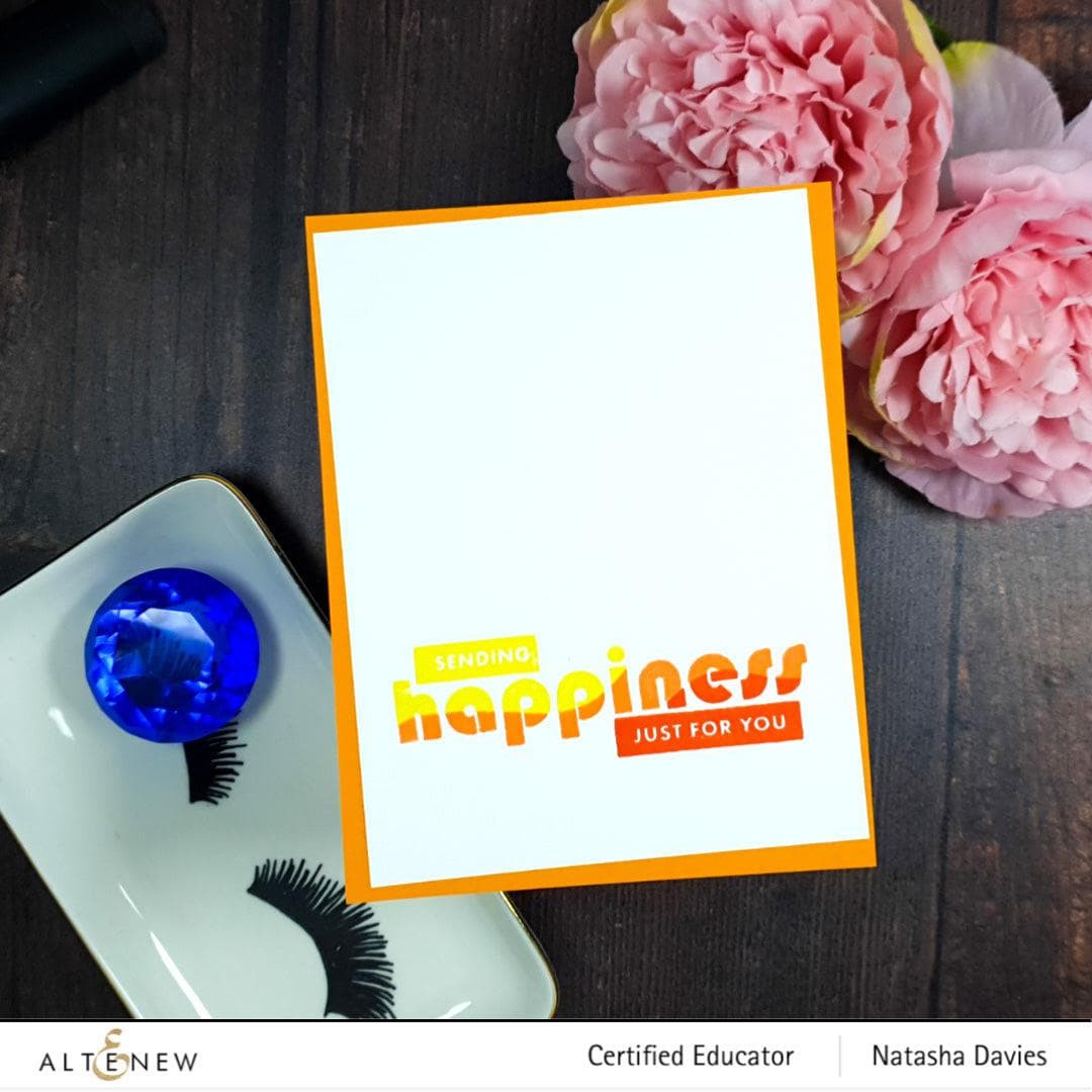 Photocentric Clear Stamps Bold Sentiments Stamp Set