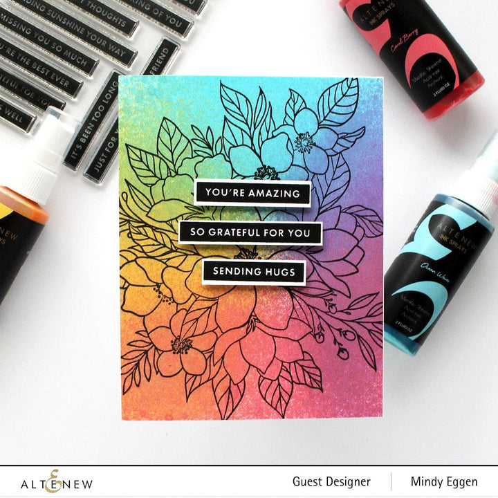 Photocentric Clear Stamps Bold Sentiments Stamp Set