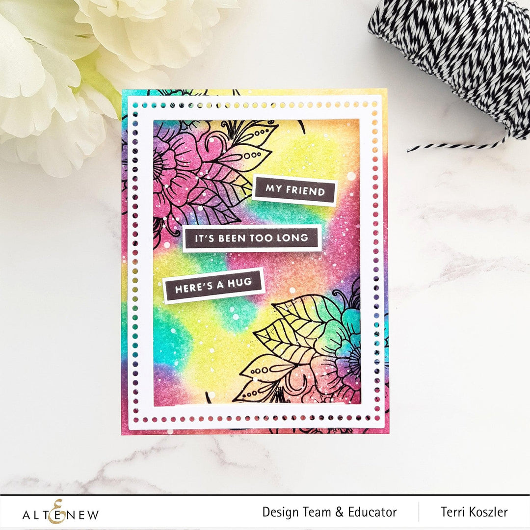 Photocentric Clear Stamps Bold Sentiments Stamp Set